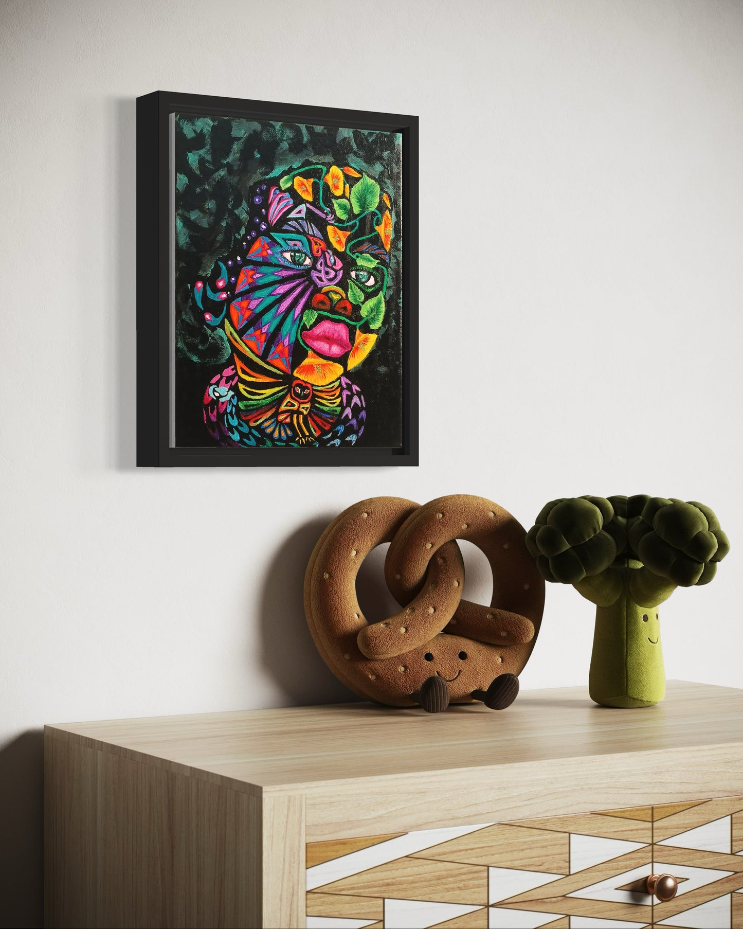 "#6 of the Psychedelic Spirit Animal Series" Original Painting (SOLD)