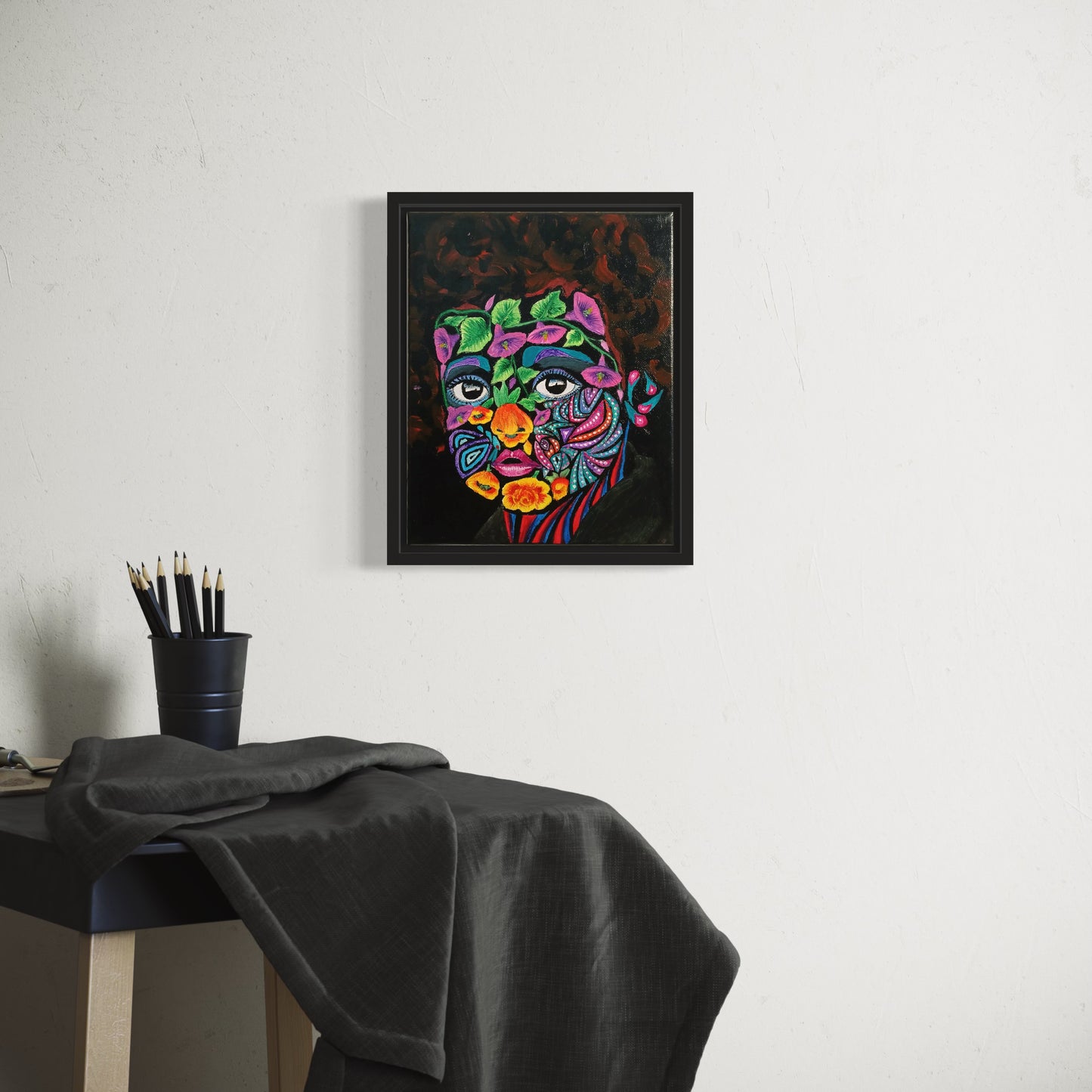 "#4 of the Psychedelic Spirit Animal Series" Original Painting